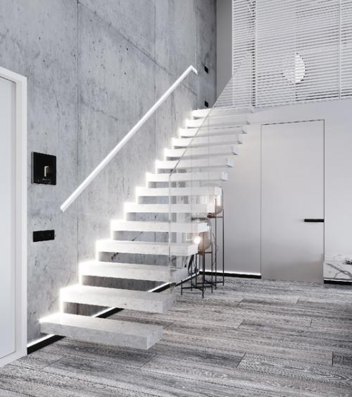 Дизайн - проект квартиры в новой боровой разработала студия Textura Architects. 03