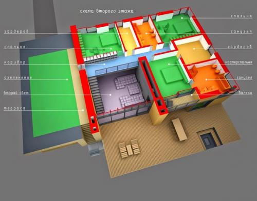 Часть 2. современный частный дом в Подмосковье. 06