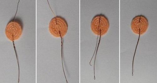 Орхидея из бисера. 03