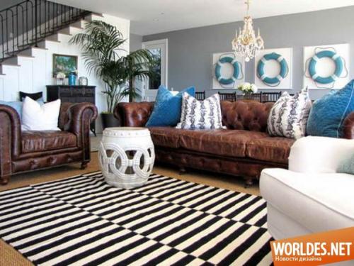 * Идеи для ремонта своими руками: морской стиль в интерьере вашего жилища *. 03