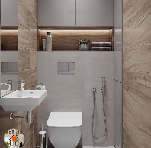 Современный интерьер. В спокойной цветовой гамме. 08