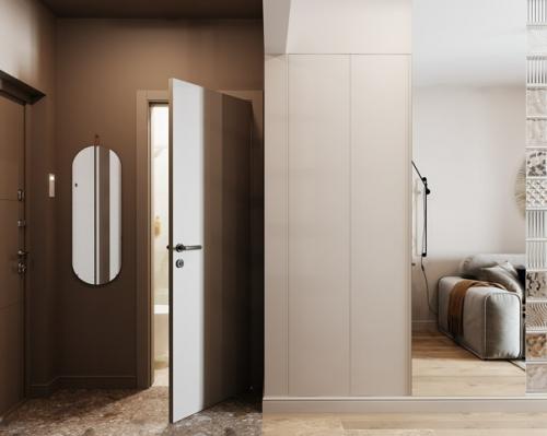 Проект квартиры - студии 32 кв. 09