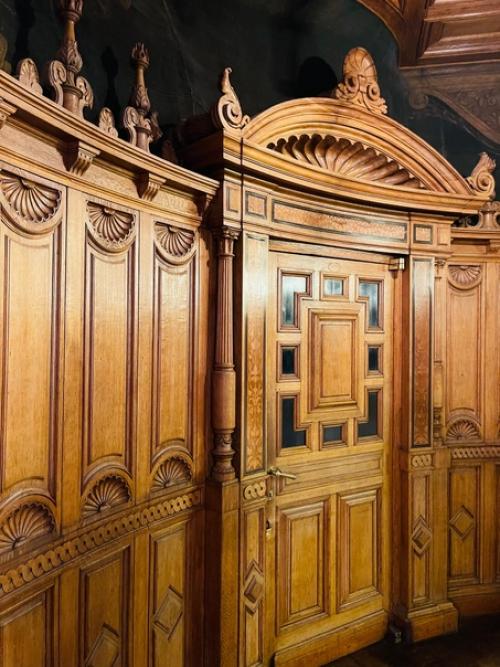 Зимний сад владимирского дворца был разбит на месте помпейской гостиной. 08