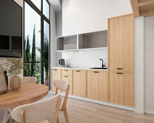 Визуализация (первые эскизы) к проекту квартиры в Ялте. 01