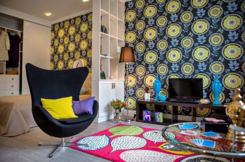 Яркие обои - как решиться? 02