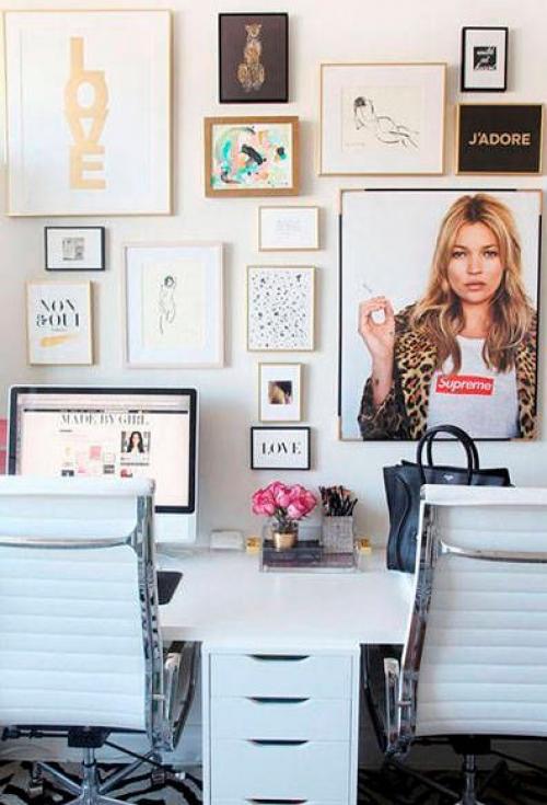Рабочий настрой: 4 идеи декора домашнего офиса? 06