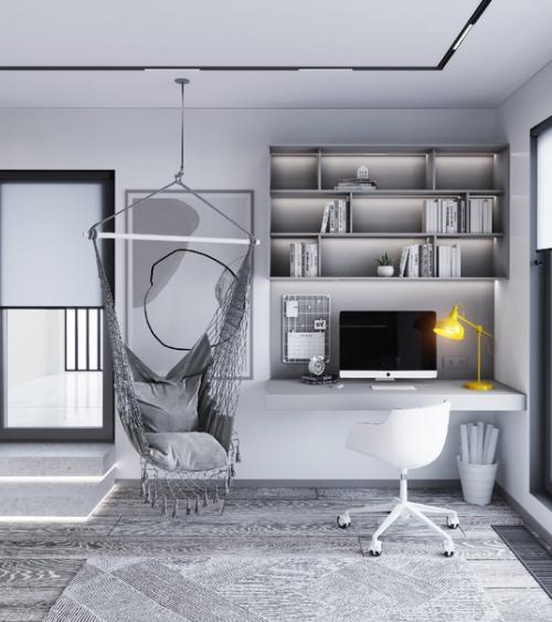 Дизайн - проект квартиры в новой боровой разработала студия Textura Architects. 06