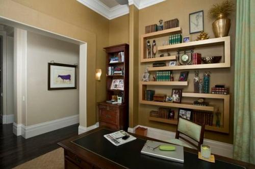 Полки в современном дизайне помещения: вопросы выбора материала и формы. 06