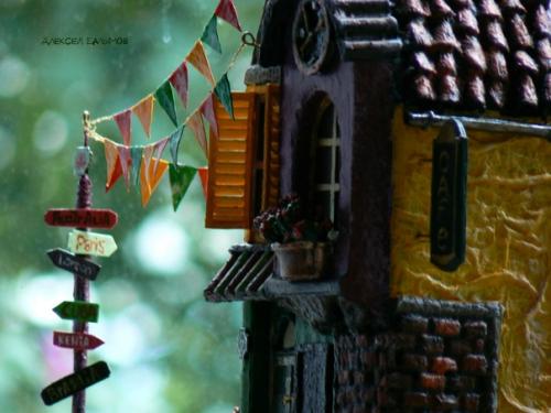 Авторский интерьерный_домик кафешка Colibri ( работа из архива). 02