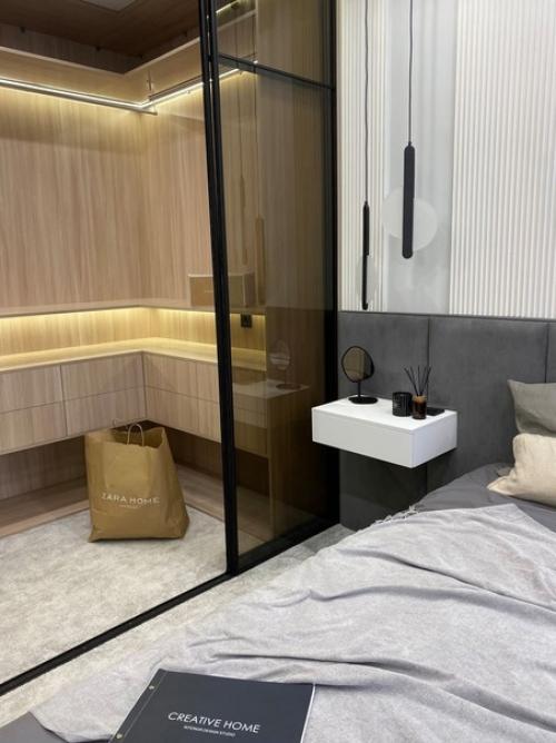 Современный интерьер квартиры площадью 45 кв. 06