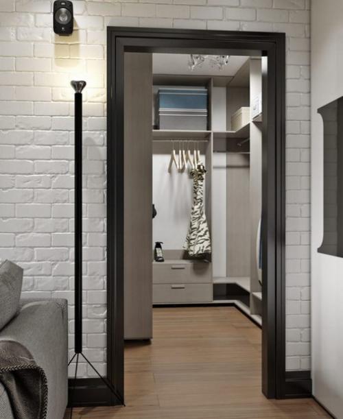 Дизайн хрущевка.  Яркий скандинавский интерьер в московской хрущевке от дизайнера Галины арабской. 02