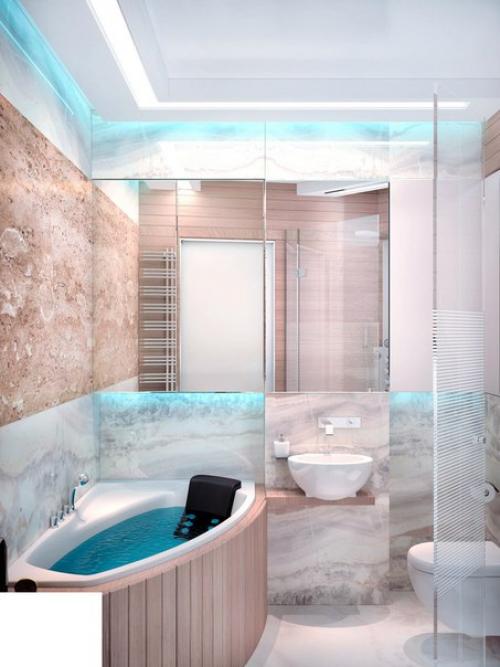 Дизайн - проект однокомнатной квартиры 55 кв. 06