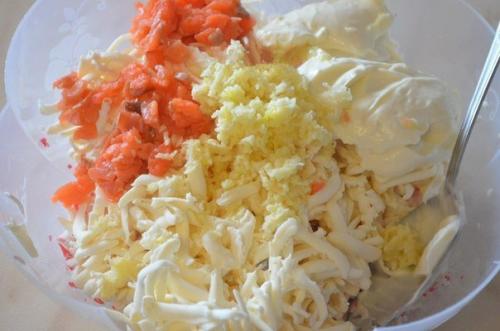 Сырные шарики с крабовыми палочками? 04