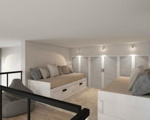 Визуализация (первые эскизы) к проекту квартиры в Ялте. 07