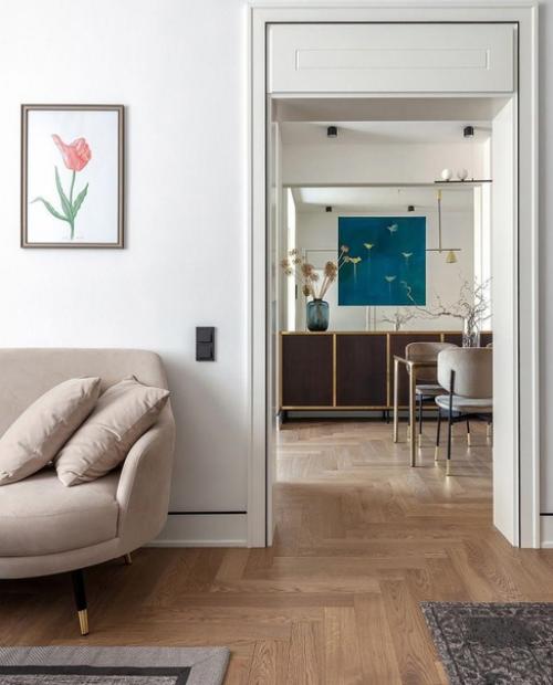 Интерьер просторной квартиры. 01