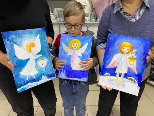 Семейное творчество или как ангелы объединяют. 01