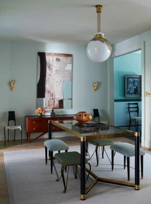 В старинном доме в Вашингтоне историческая архитектура сочетается с современным стилем. 02