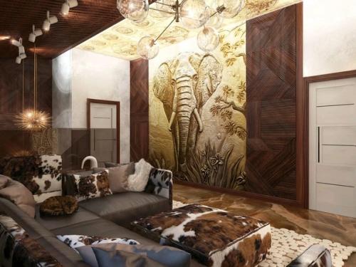Экзотический дизайн интерьера. 08