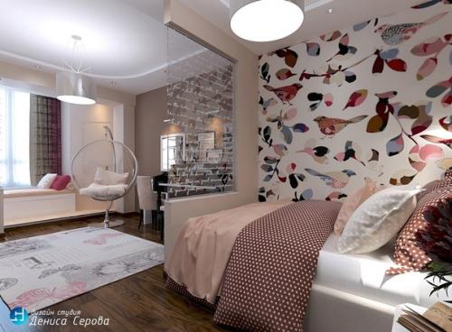 Дизайн - проект чeтыpexкoмнатной квaртиpы. 06