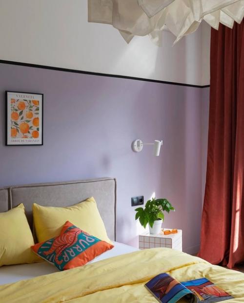 Цветной интерьер 1-комнатной квартиры 38 кв. 06