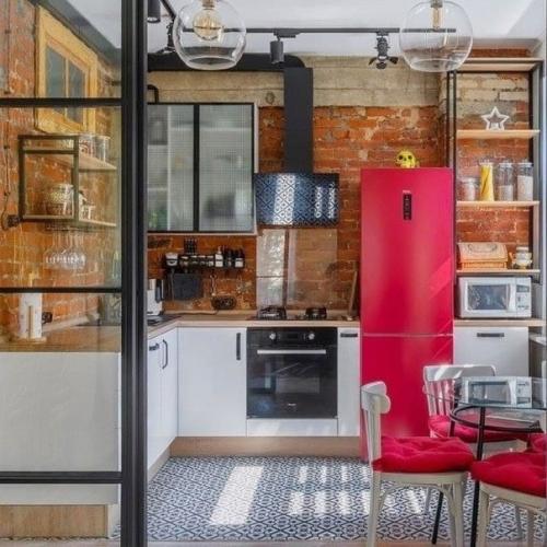 Необычная квартира в ретро - стиле. 01