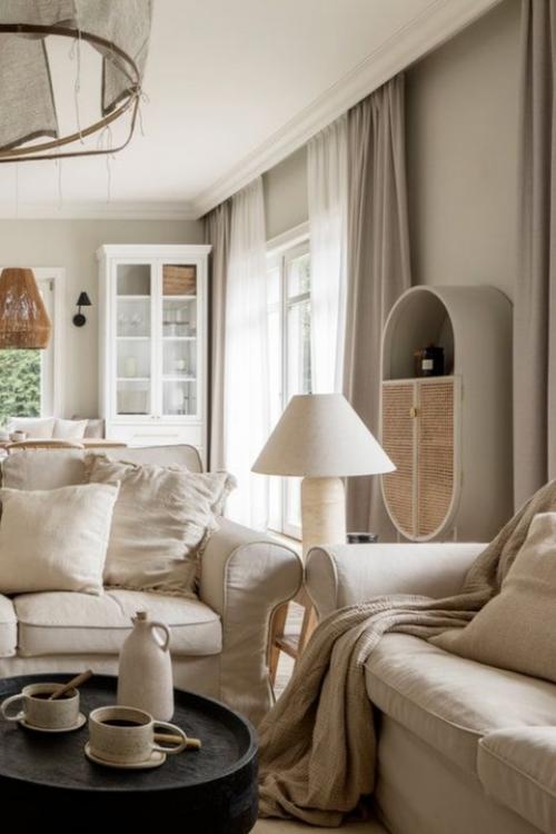 Цвета льна. Именно такое условное название дала этому проекту Мария малиновски из дизайн студии Shoko Design в Познани (Польша. 01