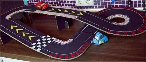 Детский гоночный трек своими руками. 01