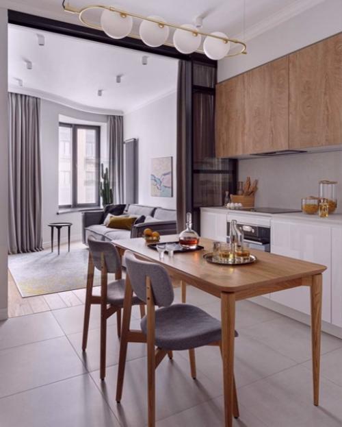 Мы публикуем реализованный проект квартиры для молодой семьи с ребёнком от дизайнера Татьяны Казанцевой. 03