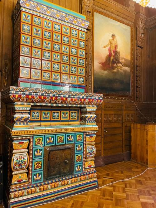 Зимний сад владимирского дворца был разбит на месте помпейской гостиной. 07