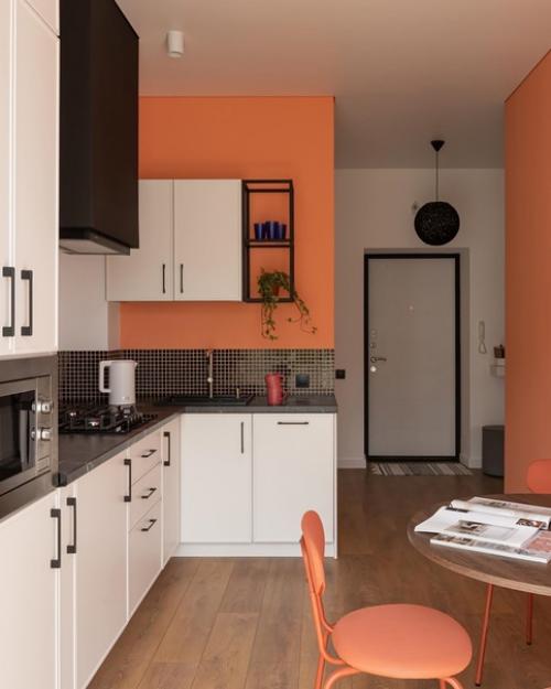 Цветной интерьер 1-комнатной квартиры 38 кв. 02