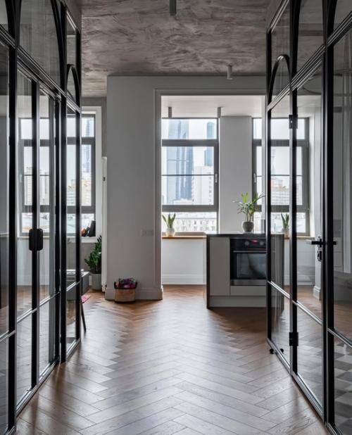 Эффектная студия в стиле лофт. 02