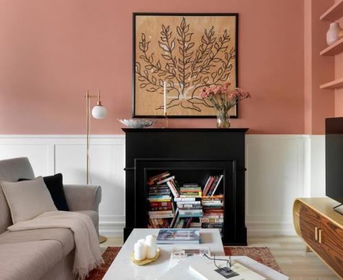 Дизайнер оформила интерьер квартиры для молодой семьи, вдохновившись фильмами Уэса Андерсона. 03