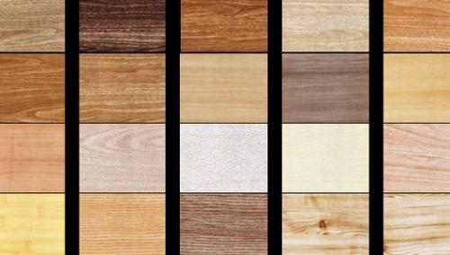 Формы и свойства покрытия под дерево.