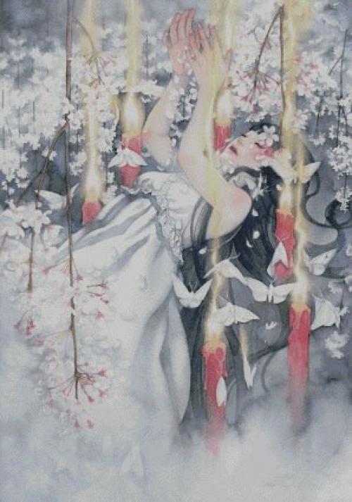 Бабочка - символ веры, надежды и любви. 08