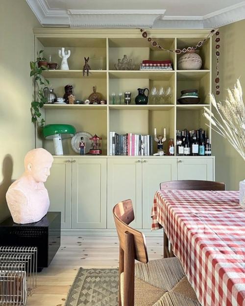 Разноцветная квартира. Квартира Эрика в Гетеборге (Швеция) площадью 69 кв. 04