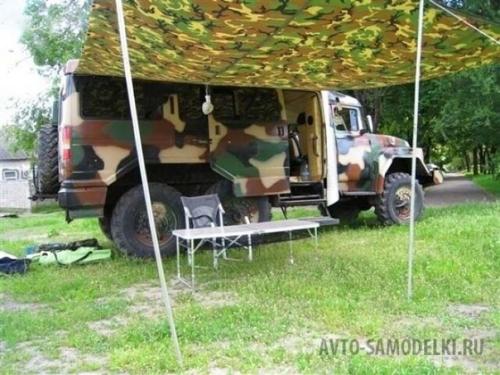 Дом на колёсах построенный на базе зил - 131. 01