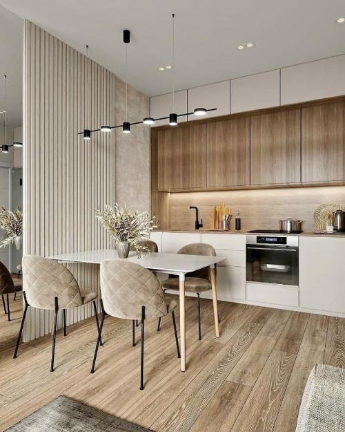 Тёплый минимализм с акцентом на комфорт. Тёплый минимализм с акцентом на комфорт.