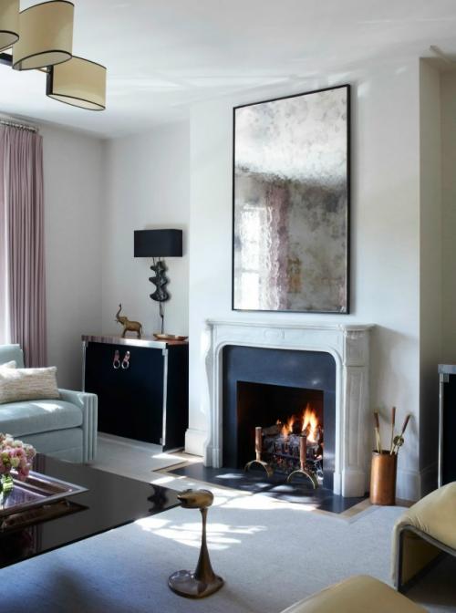 В старинном доме в Вашингтоне историческая архитектура сочетается с современным стилем. 05