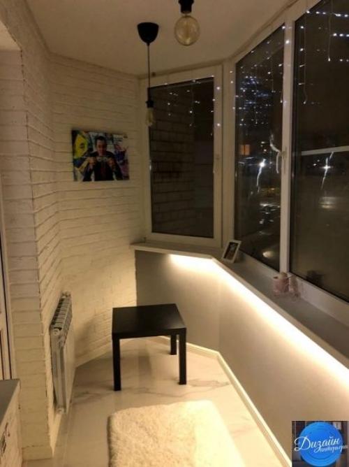 Изначало задачей было - строительство тихого местечка в квартире, где бы можно было отдыхать и зимой и летом. 07