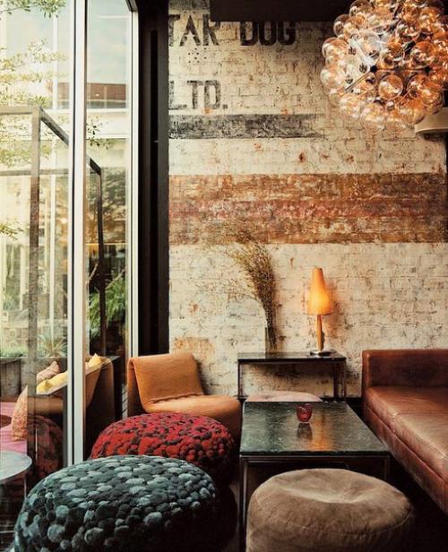Интерьер в стиле лофт. 04