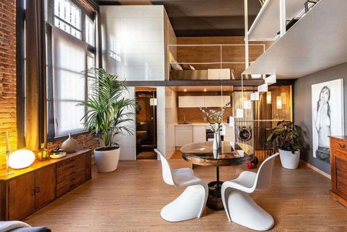 Двухуровневый лофт в Барселоне. 02