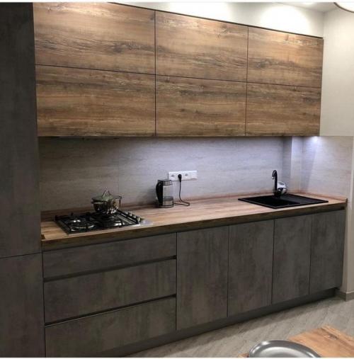 Кто бы мог подумать, что бетон ворвется в наши жизни, став трендовым отделочным материалом кухни! 04