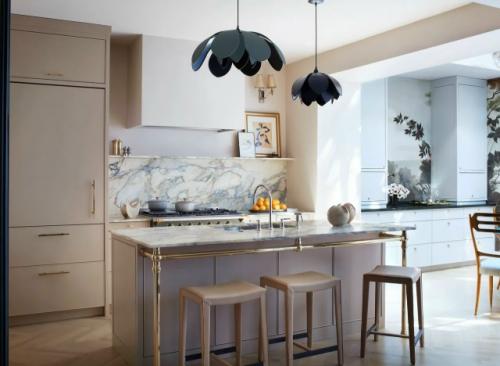 В старинном доме в Вашингтоне историческая архитектура сочетается с современным стилем. 04