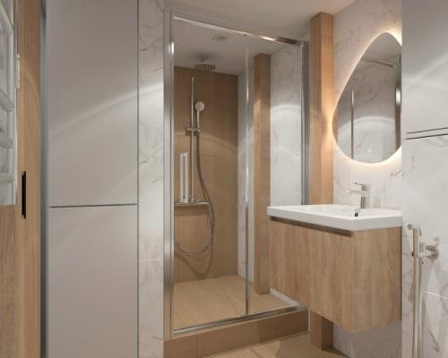 Визуализация (первые эскизы) к проекту квартиры в Ялте. 09