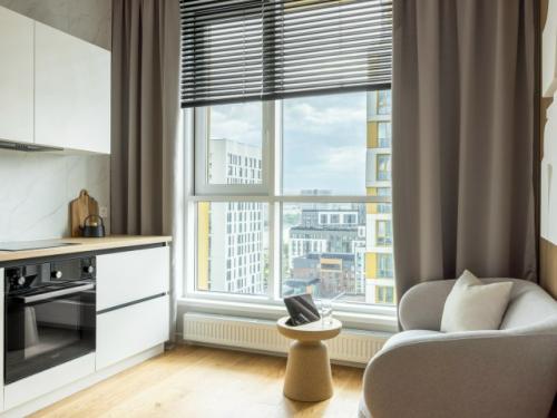 Интерьер 1-комнатной квартиры 41, 3 м 2 в ЖК WOW в Москве. 02