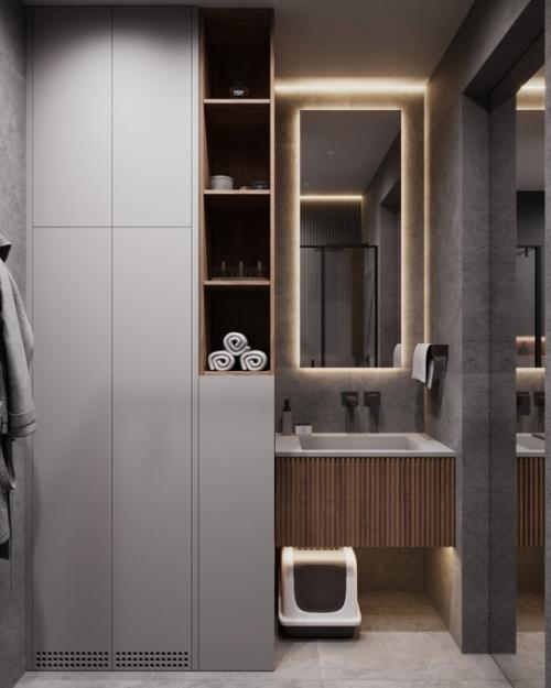 Проект квартиры - студии 28, 5 кв. 06