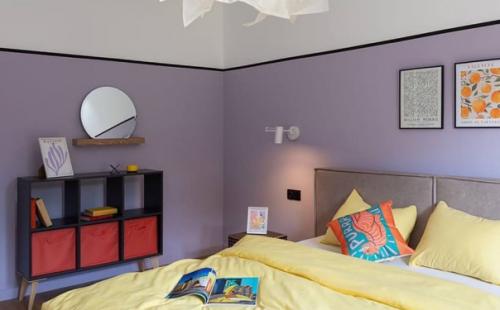 Цветной интерьер 1-комнатной квартиры 38 кв. 04