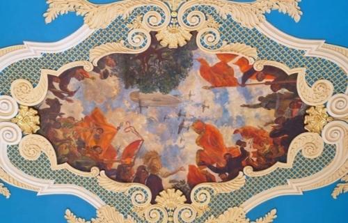 Тема неба и облаков, земли и небожителей. 02