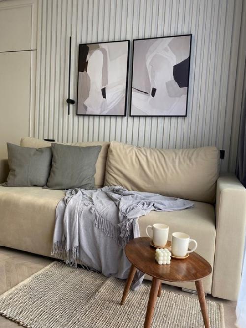 Современный интерьер квартиры площадью 45 кв. 04