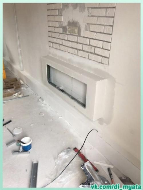 Процесс ремонта гостиной. 03